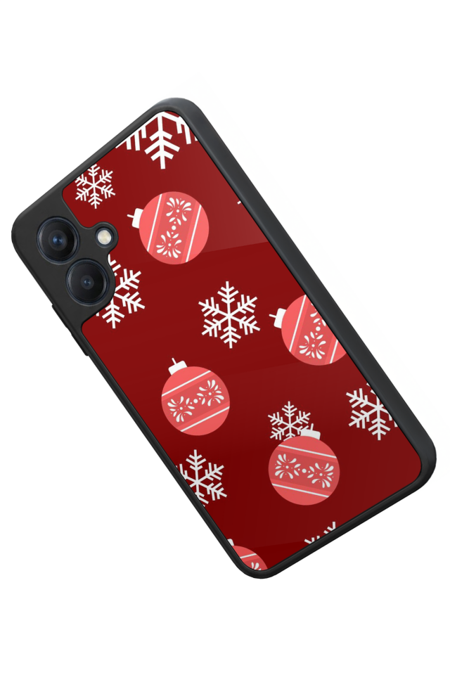 Samsung Galaxy A07 Uyumlu Yilbasi Christmas Tasarımlı Glossy Premium Kılıf