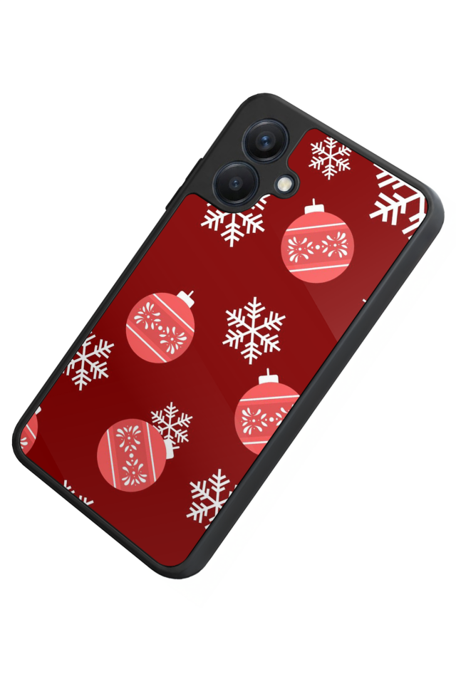 Samsung Galaxy A07 Uyumlu Yilbasi Christmas Tasarımlı Glossy Premium Kılıf