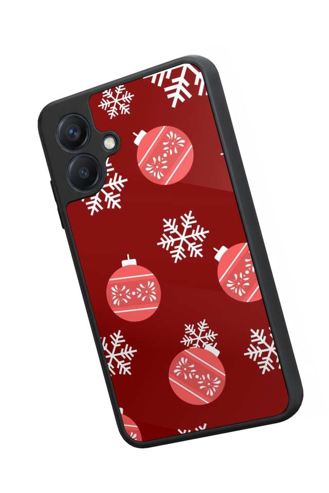 Samsung Galaxy A07 Uyumlu Yilbasi Christmas Tasarımlı Glossy Premium Kılıf