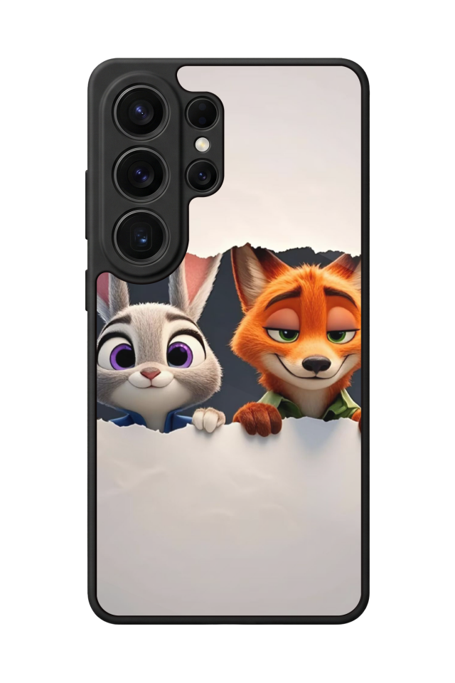 Samsung Galaxy S26 Ultra Uyumlu Zootropolis Tasarımlı Glossy Premium Kılıf