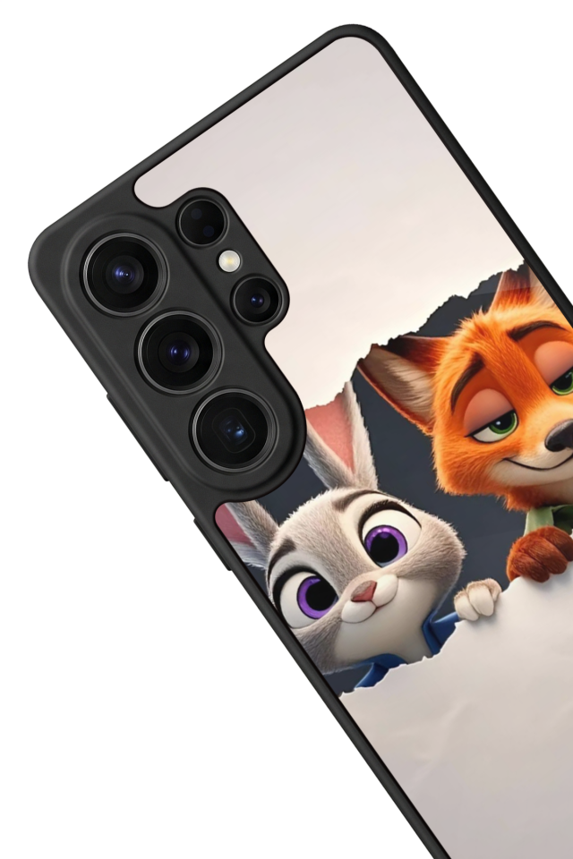 Samsung Galaxy S26 Ultra Uyumlu Zootropolis Tasarımlı Glossy Premium Kılıf