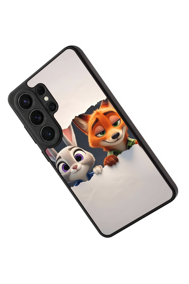 Samsung Galaxy S26 Ultra Uyumlu Zootropolis Tasarımlı Glossy Premium Kılıf
