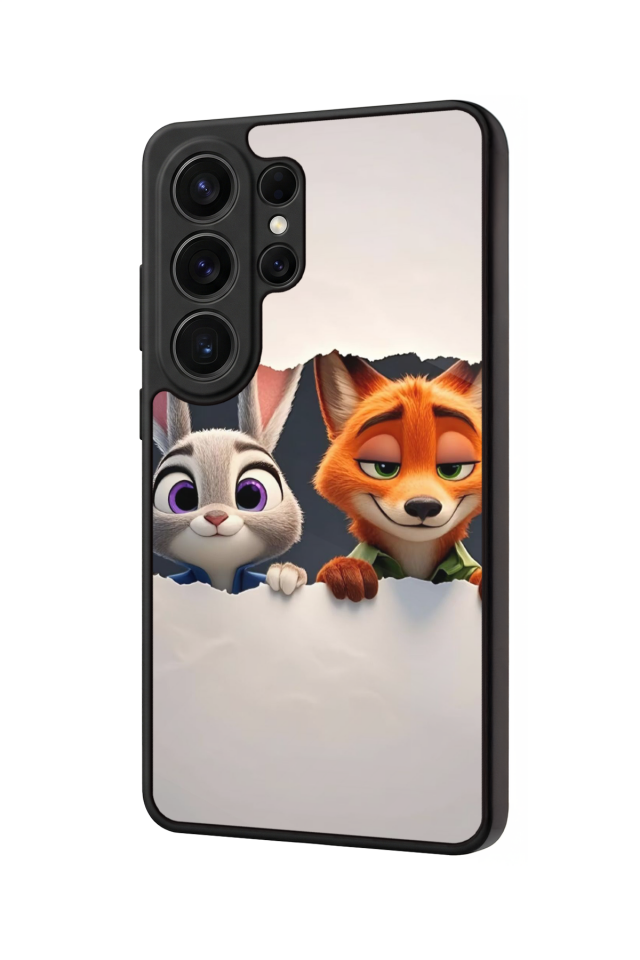 Samsung Galaxy S26 Ultra Uyumlu Zootropolis Tasarımlı Glossy Premium Kılıf