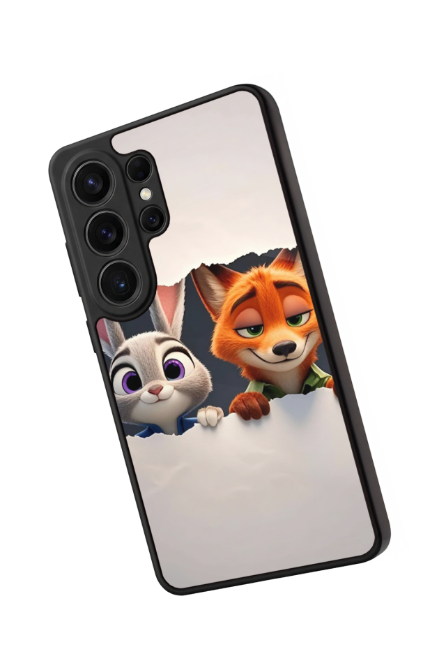 Samsung Galaxy S26 Ultra Uyumlu Zootropolis Tasarımlı Glossy Premium Kılıf