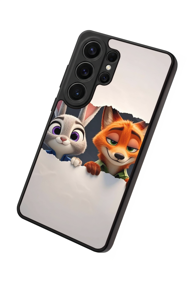 Samsung Galaxy S26 Ultra Uyumlu Zootropolis Tasarımlı Glossy Premium Kılıf