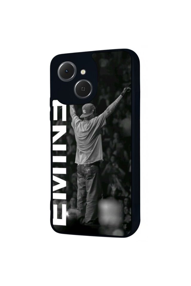 Tecno Spark 40C Uyumlu Eminem Tasarımlı Glossy Premium Kılıf