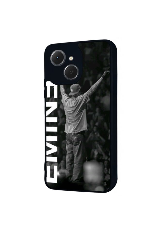 Tecno Spark 40C Uyumlu Eminem Tasarımlı Glossy Premium Kılıf