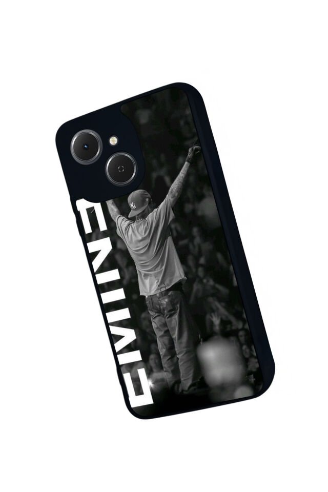 Tecno Spark 40C Uyumlu Eminem Tasarımlı Glossy Premium Kılıf
