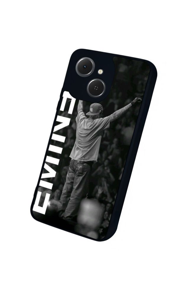 Tecno Spark 40C Uyumlu Eminem Tasarımlı Glossy Premium Kılıf