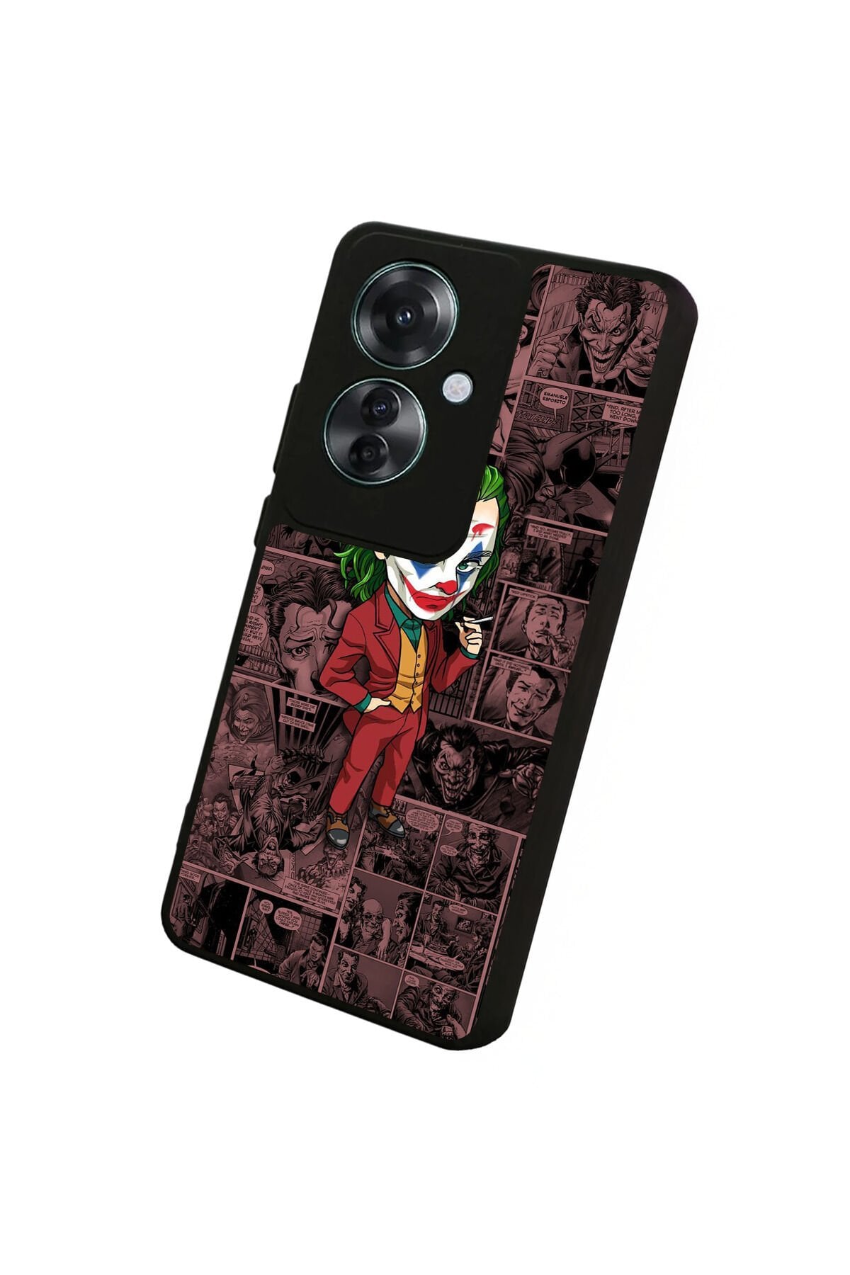 Oppo Reno 11F Uyumlu Joker Tasarımlı Glossy Premium Kılıf