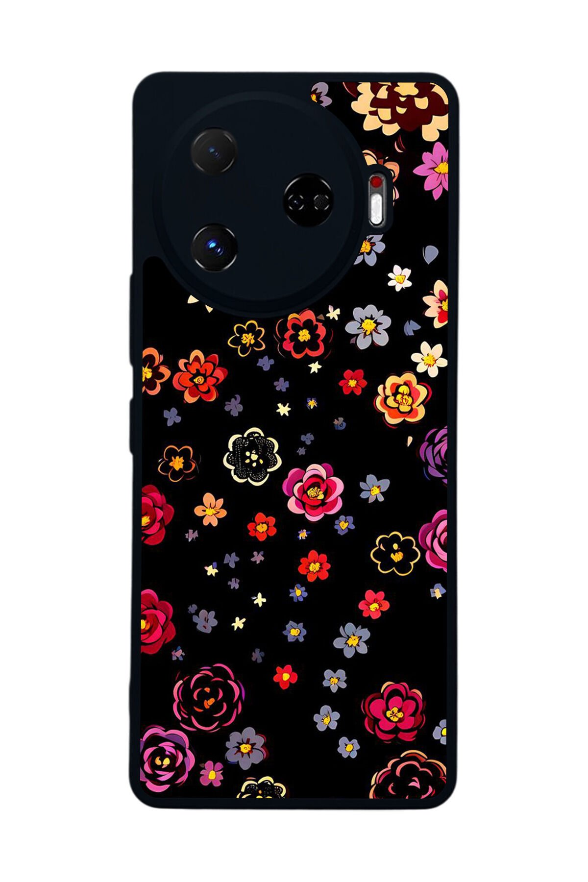 Tecno Camon 30 Pro Uyumlu Floral Tasarımlı Glossy Premium Kılıf