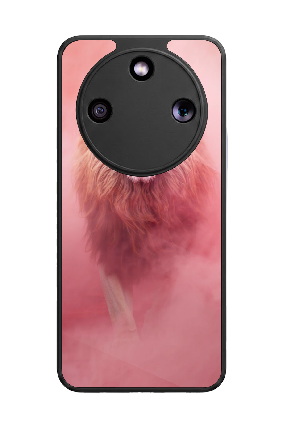 Honor Magic 8 Lite Uyumlu Aslan Tasarımlı Glossy Premium Kılıf