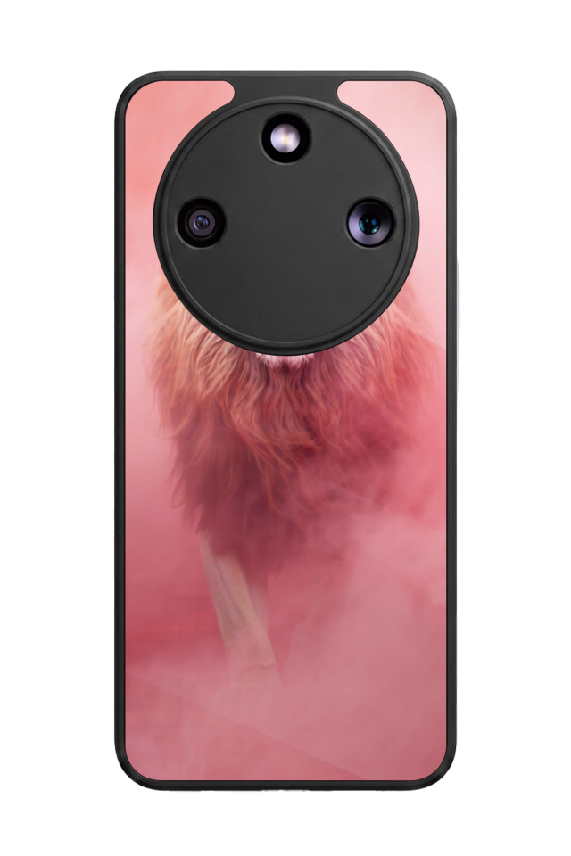 Honor Magic 8 Lite Uyumlu Aslan Tasarımlı Glossy Premium Kılıf