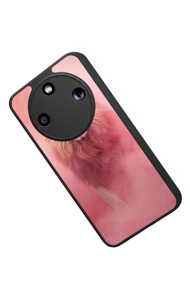 Honor Magic 8 Lite Uyumlu Aslan Tasarımlı Glossy Premium Kılıf