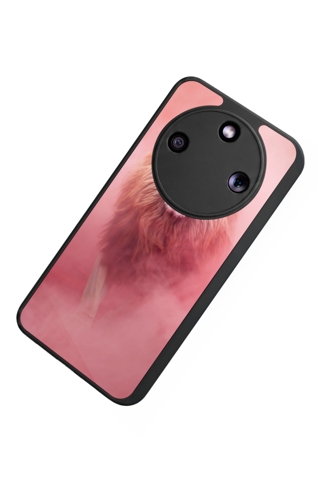 Honor Magic 8 Lite Uyumlu Aslan Tasarımlı Glossy Premium Kılıf