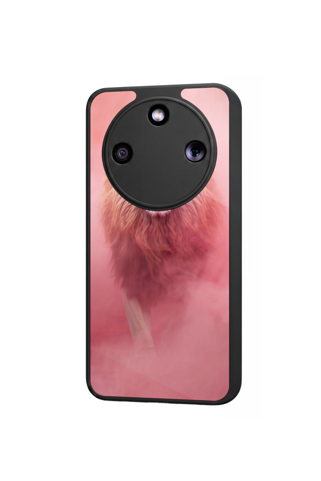 Honor Magic 8 Lite Uyumlu Aslan Tasarımlı Glossy Premium Kılıf