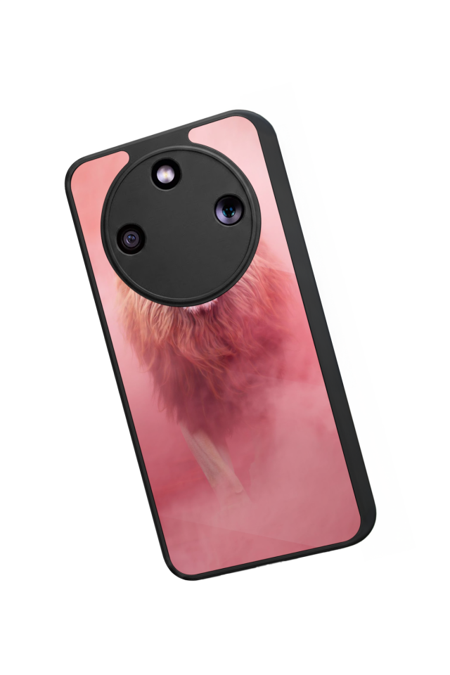 Honor Magic 8 Lite Uyumlu Aslan Tasarımlı Glossy Premium Kılıf