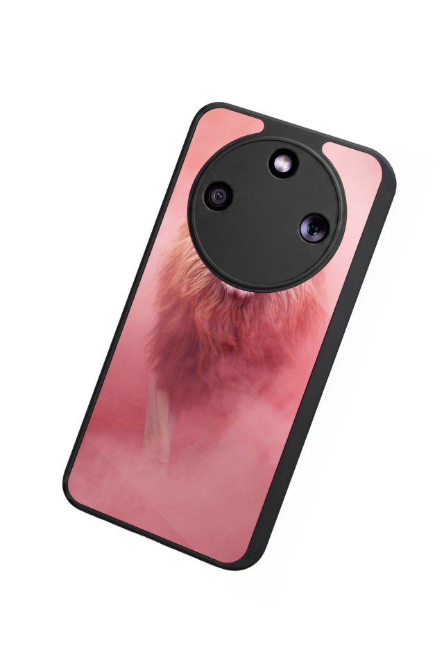 Honor Magic 8 Lite Uyumlu Aslan Tasarımlı Glossy Premium Kılıf