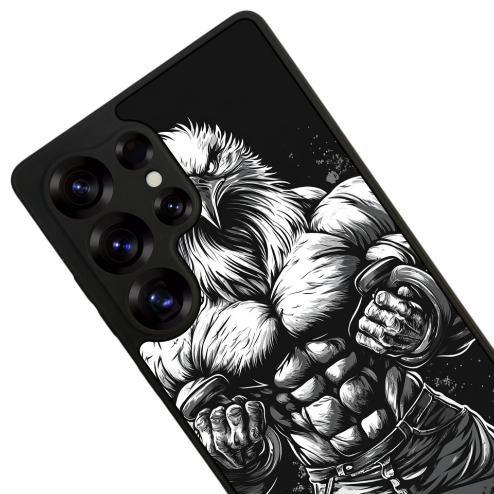 Samsung Galaxy S25 Ultra Uyumlu Besiktas Tasarımlı Glossy Premium Kılıf