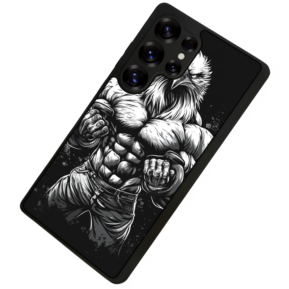 Samsung Galaxy S25 Ultra Uyumlu Besiktas Tasarımlı Glossy Premium Kılıf