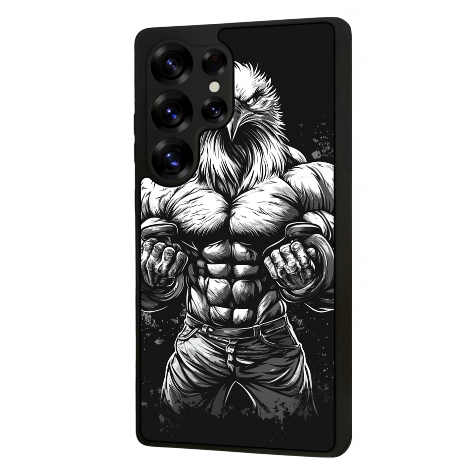 Samsung Galaxy S25 Ultra Uyumlu Besiktas Tasarımlı Glossy Premium Kılıf