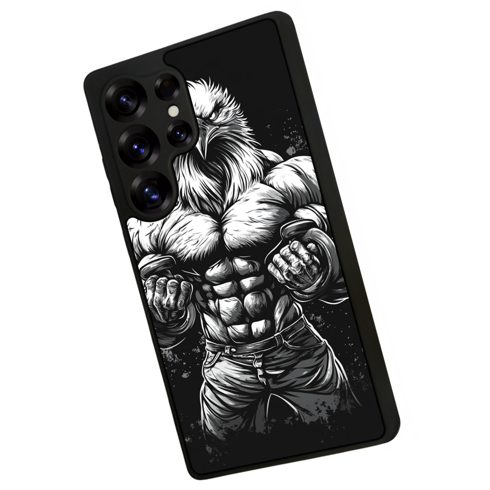 Samsung Galaxy S25 Ultra Uyumlu Besiktas Tasarımlı Glossy Premium Kılıf