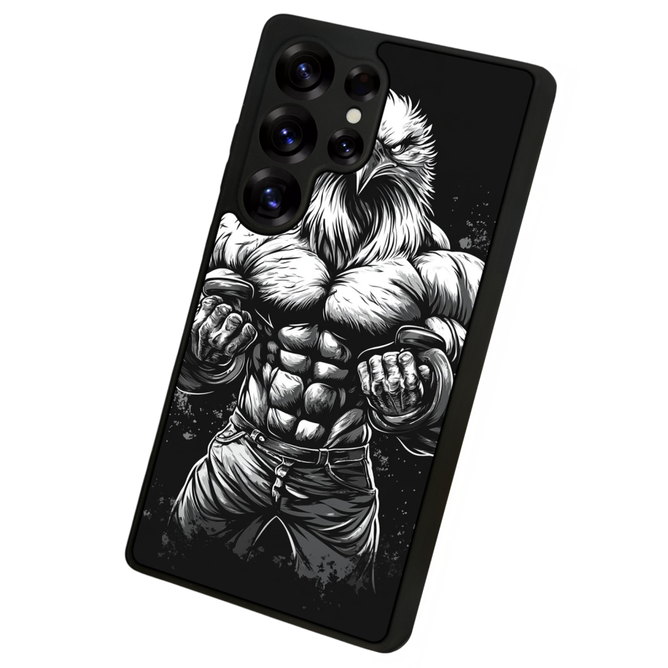 Samsung Galaxy S25 Ultra Uyumlu Besiktas Tasarımlı Glossy Premium Kılıf