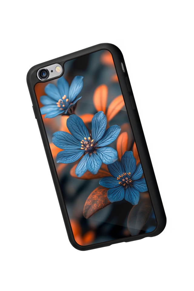 iPhone 6 Plus Uyumlu Cicek Tasarımlı Glossy Premium Kılıf
