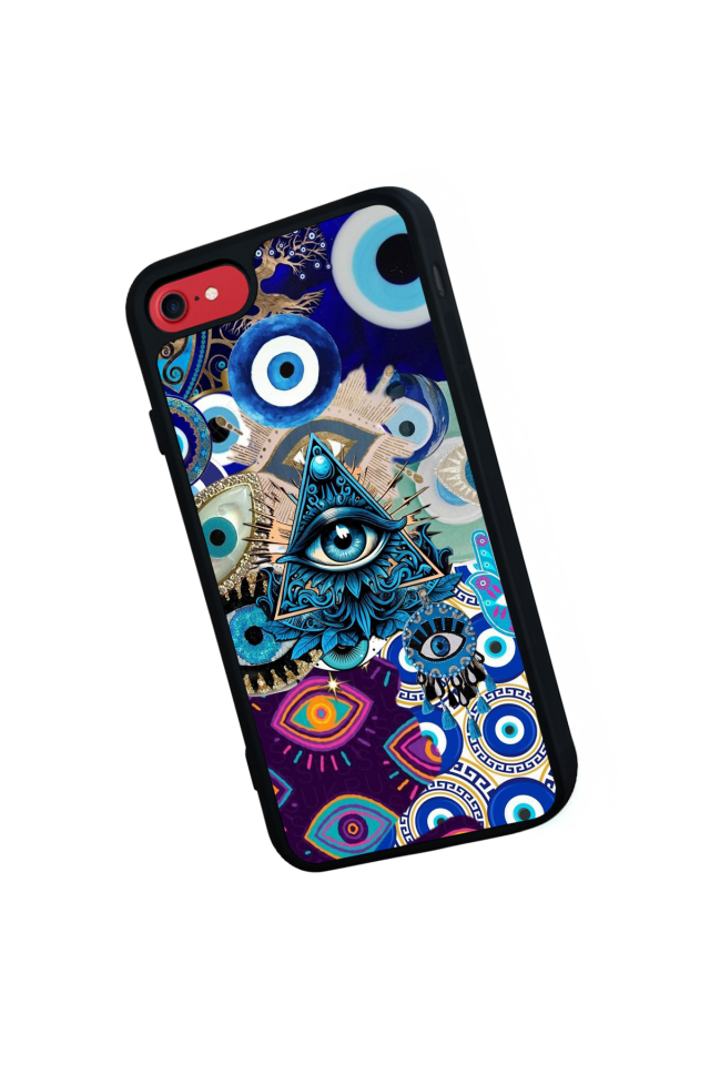 iPhone 8 Uyumlu Göz Tasarımlı Glossy Premium Kılıf