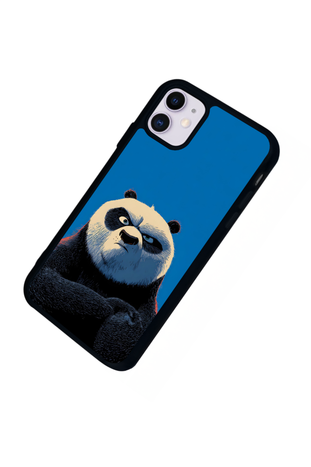 iPhone 11 Uyumlu Kung Fu Panda Tasarımlı Glossy Premium Kılıf