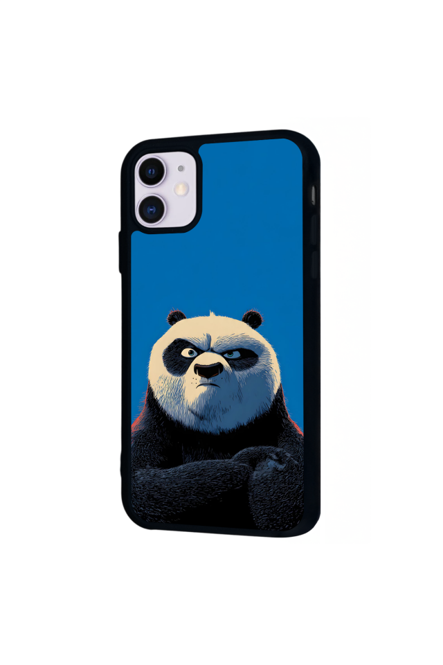 iPhone 11 Uyumlu Kung Fu Panda Tasarımlı Glossy Premium Kılıf