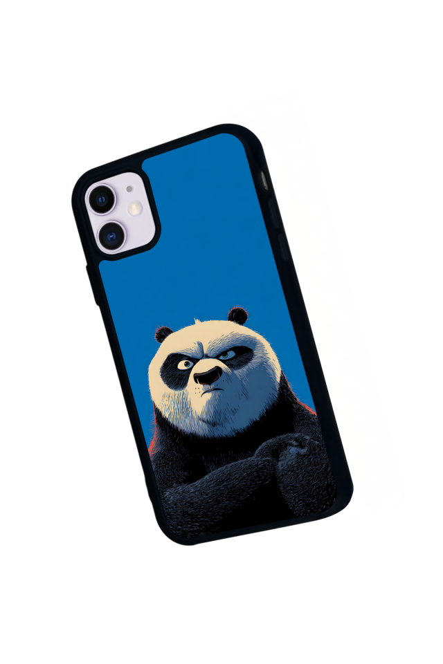 iPhone 11 Uyumlu Kung Fu Panda Tasarımlı Glossy Premium Kılıf