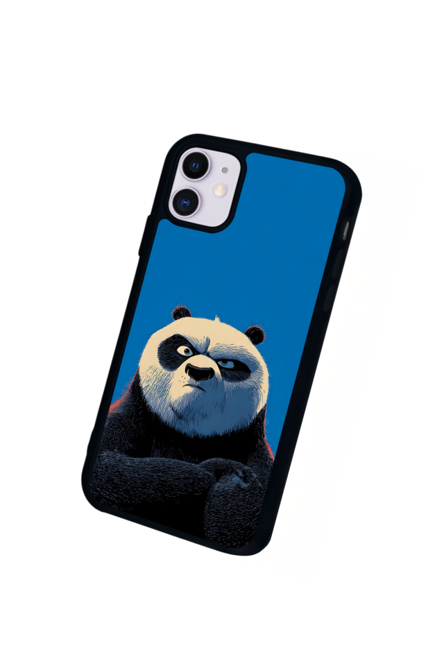 iPhone 11 Uyumlu Kung Fu Panda Tasarımlı Glossy Premium Kılıf