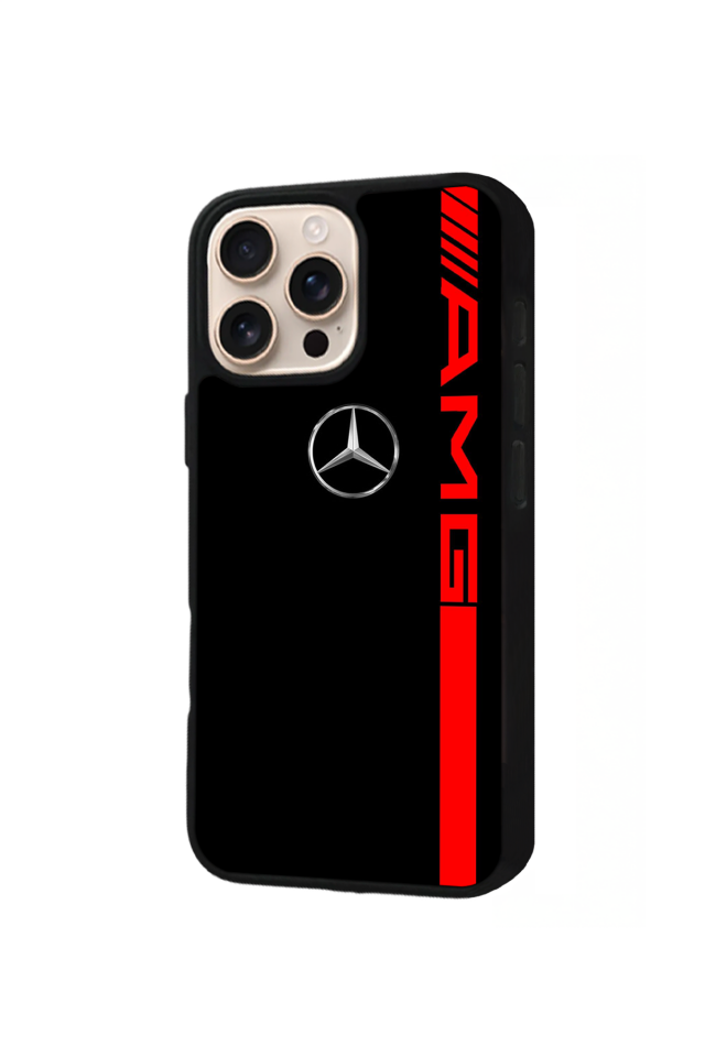 iPhone 15 Pro Max Uyumlu Mercedes Tasarımlı Glossy Premium Kılıf