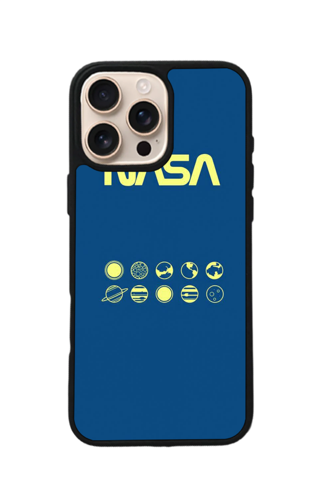 iPhone 14 Pro Uyumlu Nasa Tasarımlı Glossy Premium Kılıf