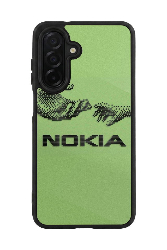 Samsung Galaxy A56 Uyumlu Nokia Tasarımlı Glossy Premium Kılıf