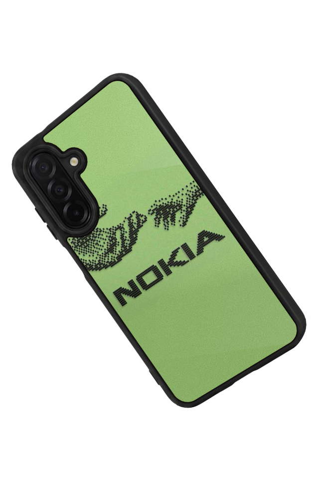 Samsung Galaxy A56 Uyumlu Nokia Tasarımlı Glossy Premium Kılıf