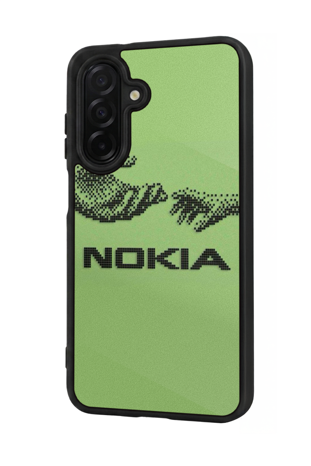 Samsung Galaxy A56 Uyumlu Nokia Tasarımlı Glossy Premium Kılıf