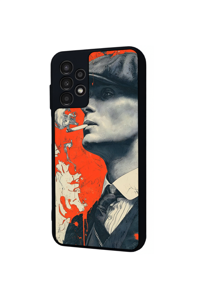 Samsung Galaxy A13 Uyumlu Peaky Blinders Tasarımlı Glossy Premium Kılıf