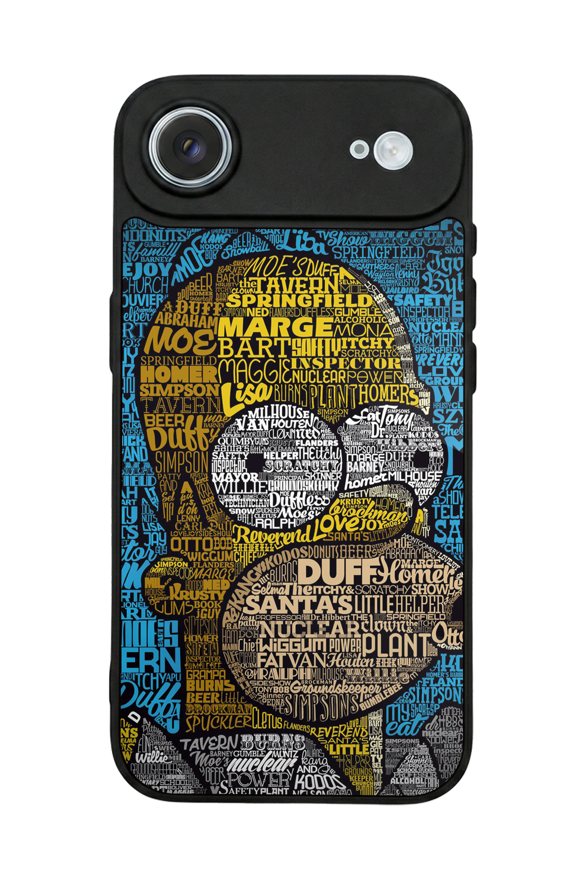 iPhone 17 Air Uyumlu The Simpsons Tasarımlı Glossy Premium Kılıf