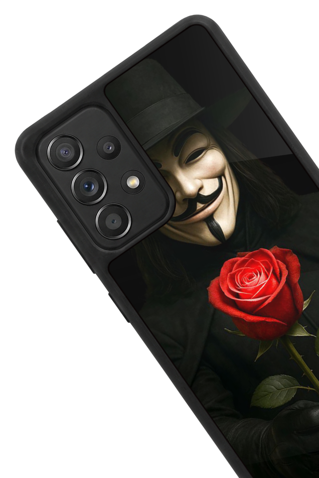 Samsung Galaxy A72 Uyumlu Vendetta Tasarımlı Glossy Premium Kılıf