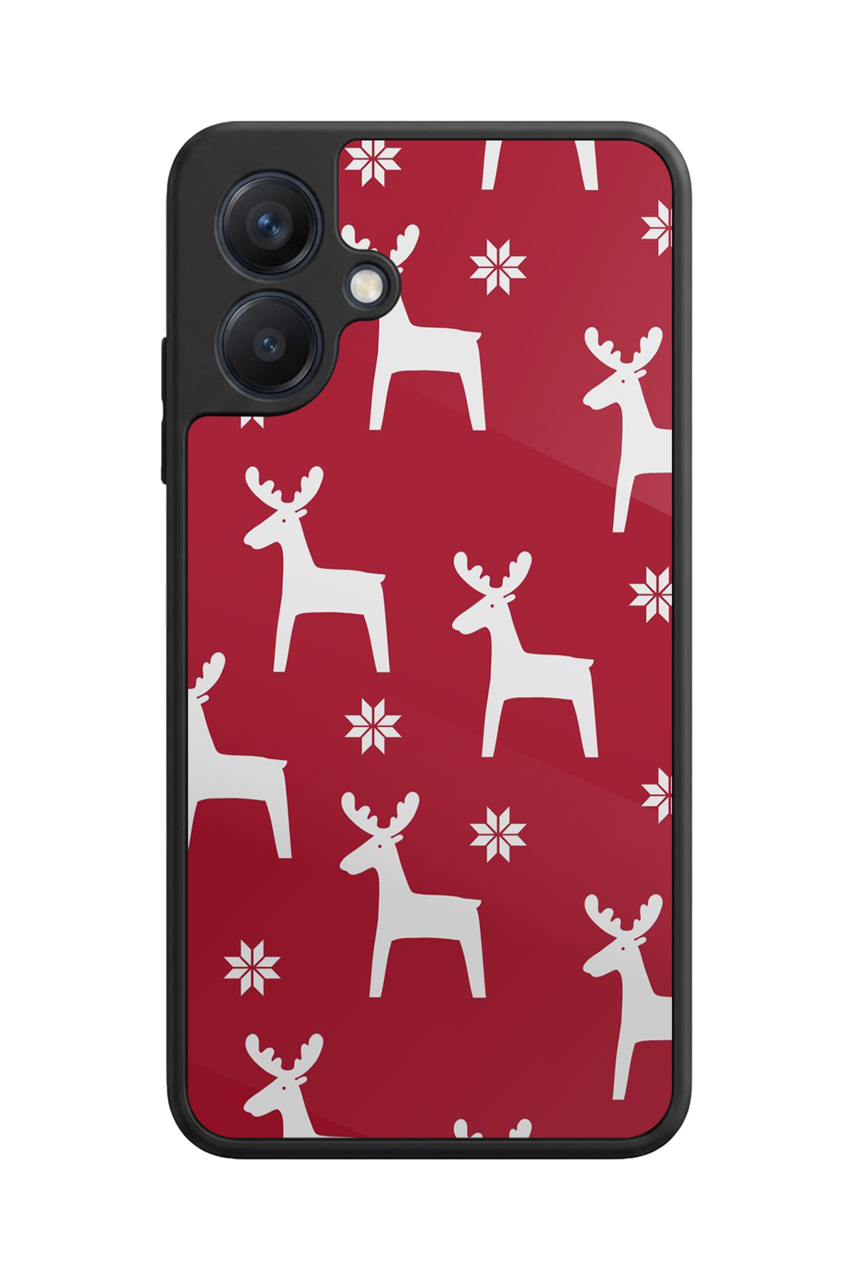 Samsung Galaxy A07 Uyumlu Yilbasi Christmas Tasarımlı Glossy Premium Kılıf