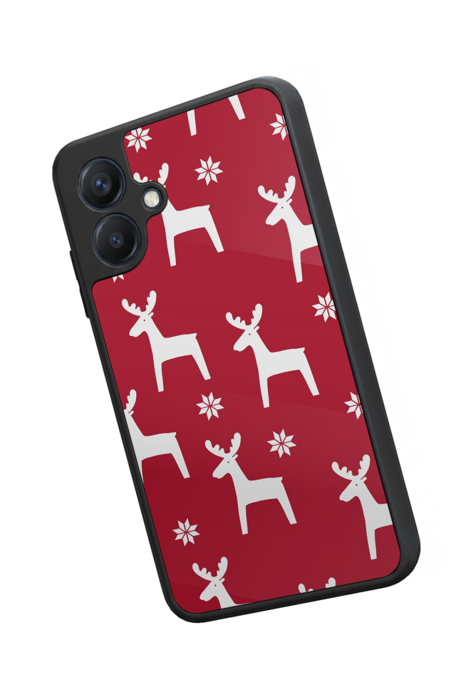 Samsung Galaxy A07 Uyumlu Yilbasi Christmas Tasarımlı Glossy Premium Kılıf