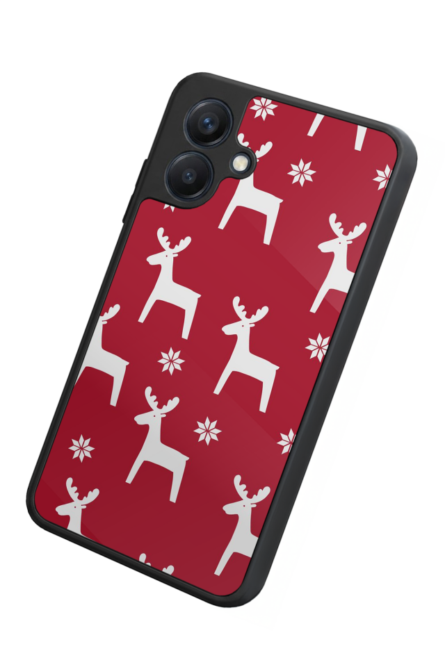 Samsung Galaxy A07 Uyumlu Yilbasi Christmas Tasarımlı Glossy Premium Kılıf
