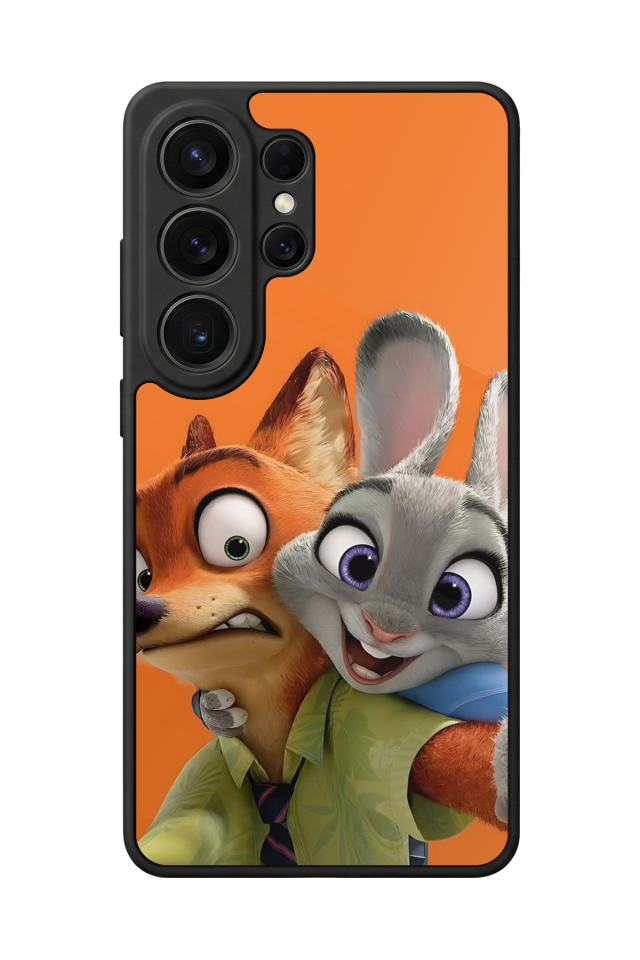 Samsung Galaxy S26 Ultra Uyumlu Zootropolis Tasarımlı Glossy Premium Kılıf