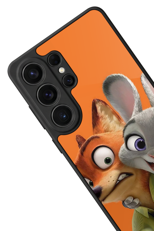 Samsung Galaxy S26 Ultra Uyumlu Zootropolis Tasarımlı Glossy Premium Kılıf