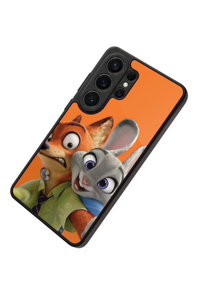 Samsung Galaxy S26 Ultra Uyumlu Zootropolis Tasarımlı Glossy Premium Kılıf