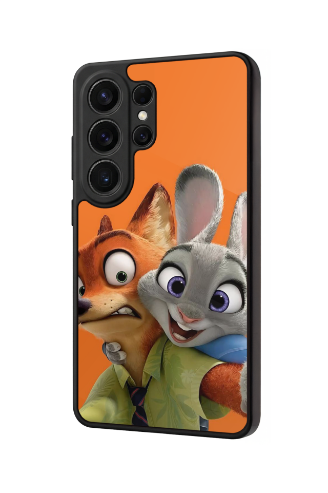 Samsung Galaxy S26 Ultra Uyumlu Zootropolis Tasarımlı Glossy Premium Kılıf