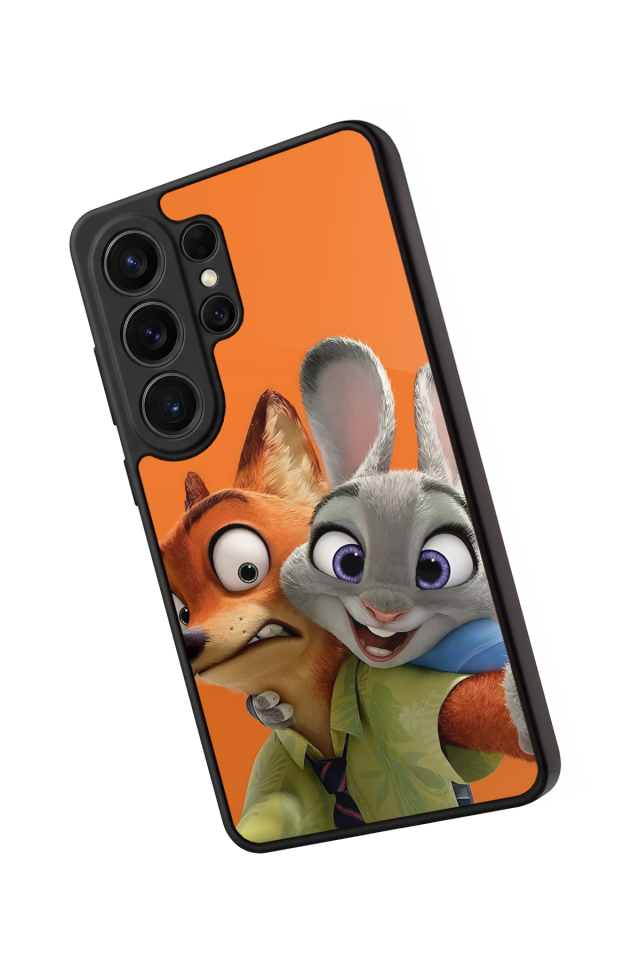 Samsung Galaxy S26 Ultra Uyumlu Zootropolis Tasarımlı Glossy Premium Kılıf