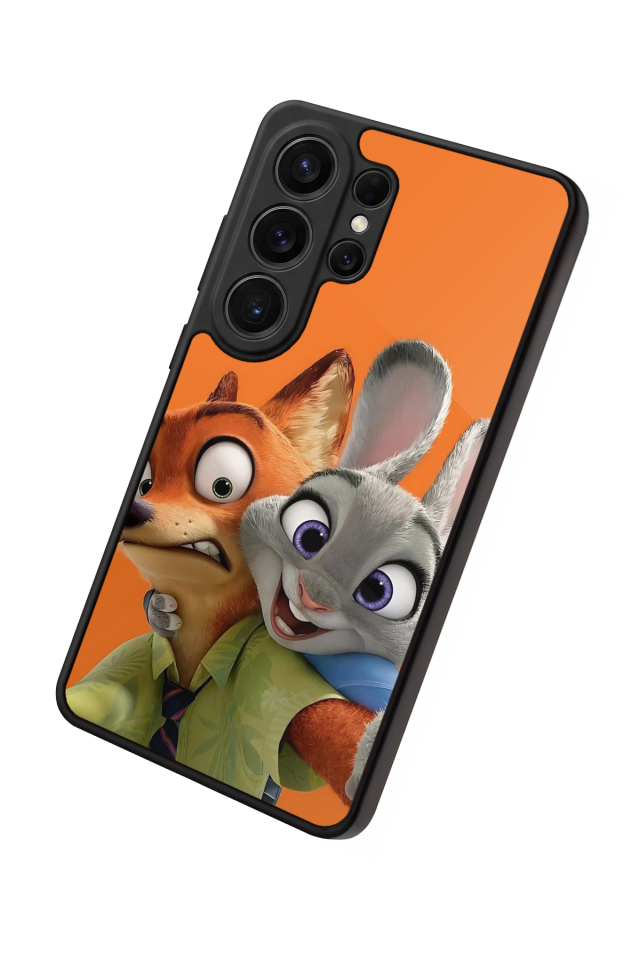 Samsung Galaxy S26 Ultra Uyumlu Zootropolis Tasarımlı Glossy Premium Kılıf